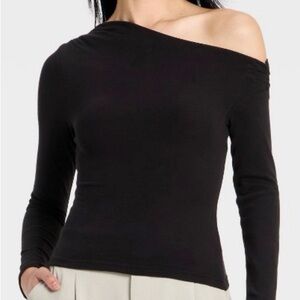 A New Day One-Shoulder Long Sleeve Top - NWT!